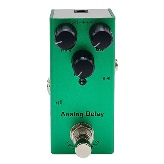 Pedal de Efecto Analog Delay 9V + Footswitch Topper