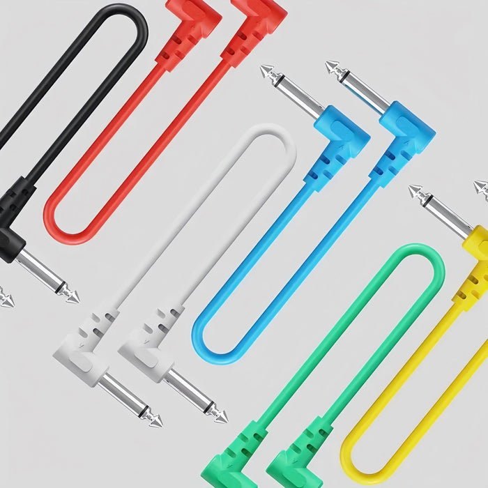 Cable Patch Corto de Colores · Plug 6,35 mm