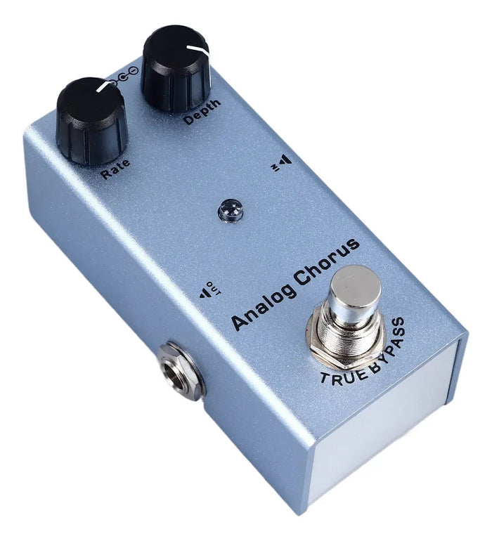 Pedal de Efecto Chorus Analog Chorus 9V + Footswitch Topper