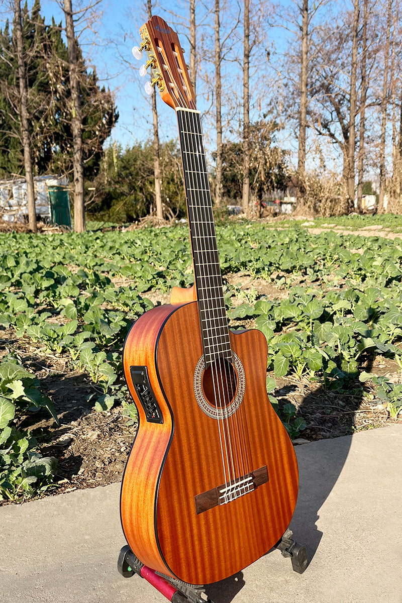 Guitarra Electroacústica Aiersi SC01MMCE Caoba