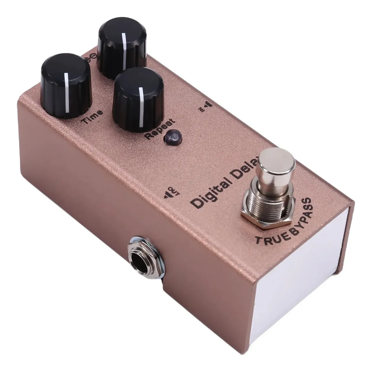 Pedal de Efecto Digital Delay 9V + Footswitch Topper
