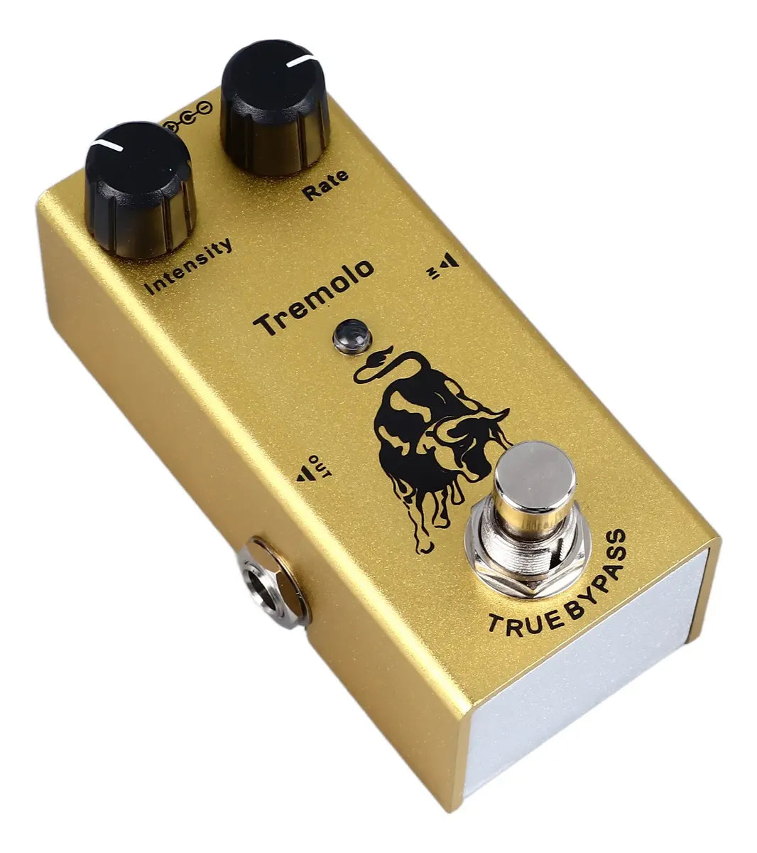 Pedal de Efecto Tremolo 9V + Footswitch Topper